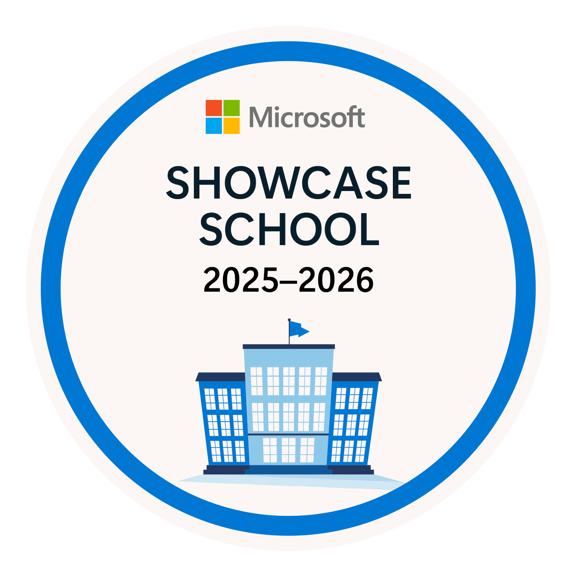 Microsoft Showcase School Badge